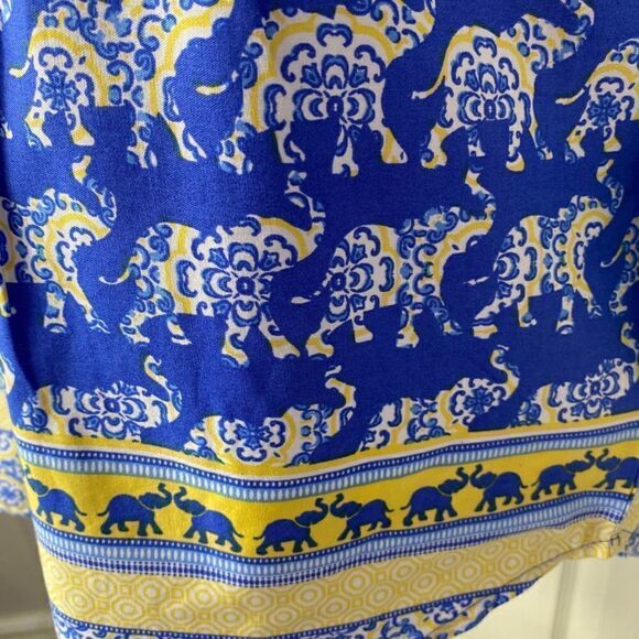 CARIBBEAN JOE SMALL TOP with Elephant print. NWT - Picture 3 of 6